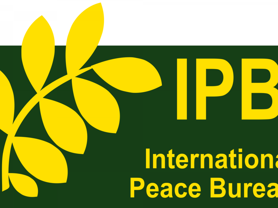 Logo des „International peace bureau“