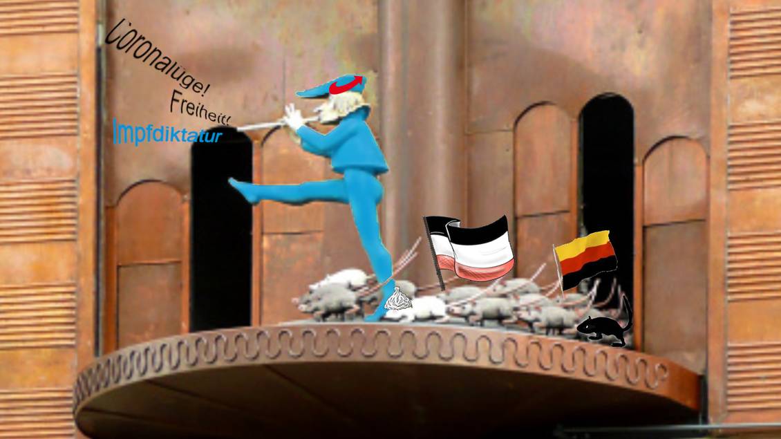 Der "Rattenfänger von Hameln" als AfD 